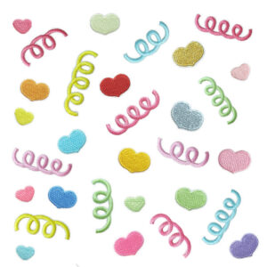 Manufacturer cloth sticker computer embroidery cloth sticker love spring self-adhesive lace cloth sticker ghost extinguishing blade patches wholesaleEmbroidered Iron on Patches for Clothes, Dress, Hat, Jeans, DIY Accessories Patches for Caps Backpacks Vest Harness -JY