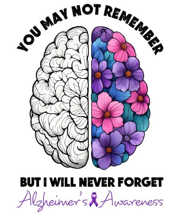 Heat transfers Iron on stickers  Alzheimer disease 17 for Tshirts Iron on Decal Patches Stickers Clothes Hat Pillows DIY Crafts