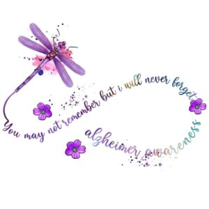 Heat transfers Iron on stickers  Alzheimer disease 21 for Tshirts Iron on Decal Patches Stickers Clothes Hat Pillows DIY Crafts