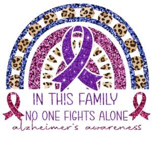 Heat transfers Iron on stickers  Alzheimer disease 22 for Tshirts Iron on Decal Patches Stickers Clothes Hat Pillows DIY Crafts