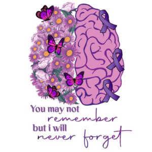 Heat transfers Iron on stickers  Alzheimer disease 23 for Tshirts Iron on Decal Patches Stickers Clothes Hat Pillows DIY Crafts