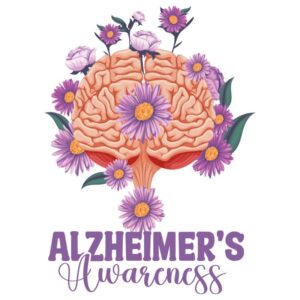 Heat transfers Iron on stickers  Alzheimer disease 29 for Tshirts Iron on Decal Patches Stickers Clothes Hat Pillows DIY Crafts