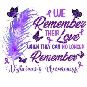 Heat transfers Iron on stickers  Alzheimer disease 31 for Tshirts Iron on Decal Patches Stickers Clothes Hat Pillows DIY Crafts