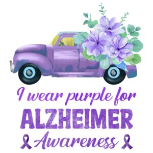 Heat transfers Iron on stickers  Alzheimer disease 37 for Tshirts Iron on Decal Patches Stickers Clothes Hat Pillows DIY Crafts