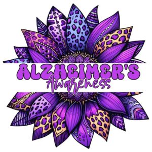 Heat transfers Iron on stickers  Alzheimer disease 5 for Tshirts Iron on Decal Patches Stickers Clothes Hat Pillows DIY Crafts