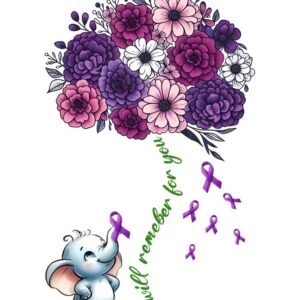 Heat transfers Iron on stickers  Alzheimer disease 54 for Tshirts Iron on Decal Patches Stickers Clothes Hat Pillows DIY Crafts