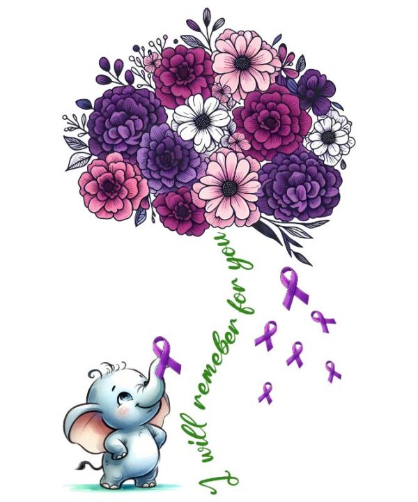 Heat transfers Iron on stickers  Alzheimer disease 54 for Tshirts Iron on Decal Patches Stickers Clothes Hat Pillows DIY Crafts