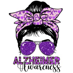 Heat transfers Iron on stickers  Alzheimer disease 66 for Tshirts Iron on Decal Patches Stickers Clothes Hat Pillows DIY Crafts