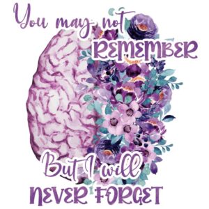 Heat transfers Iron on stickers  Alzheimer disease 70 for Tshirts Iron on Decal Patches Stickers Clothes Hat Pillows DIY Crafts