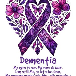 Heat transfers Iron on stickers  Alzheimer disease 8 for Tshirts Iron on Decal Patches Stickers Clothes Hat Pillows DIY Crafts