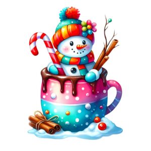 Heat transfers Iron on stickers  Chrismas winter 1052 for Tshirts Iron on Decal Patches Stickers Clothes Hat Pillows DIY Crafts