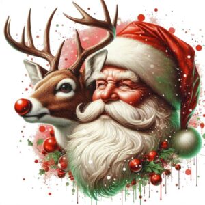 Heat transfers Iron on stickers  Chrismas winter 1167 for Tshirts Iron on Decal Patches Stickers Clothes Hat Pillows DIY Crafts