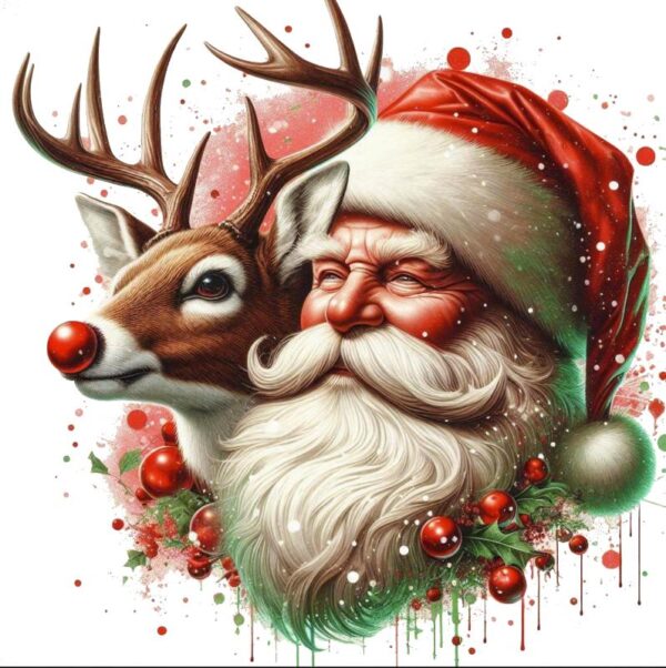 Heat transfers Iron on stickers  Chrismas winter 1167 for Tshirts Iron on Decal Patches Stickers Clothes Hat Pillows DIY Crafts