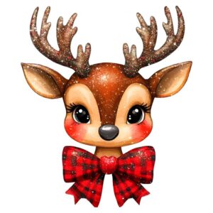 Heat transfers Iron on stickers  Chrismas winter 1182 for Tshirts Iron on Decal Patches Stickers Clothes Hat Pillows DIY Crafts
