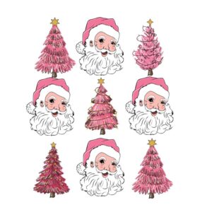 Heat transfers Iron on stickers  Chrismas winter 1241 for Tshirts Iron on Decal Patches Stickers Clothes Hat Pillows DIY Crafts