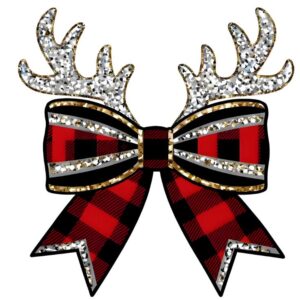 Heat transfers Iron on stickers  Chrismas winter 1282 for Tshirts Iron on Decal Patches Stickers Clothes Hat Pillows DIY Crafts