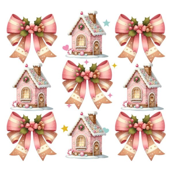 Heat transfers Iron on stickers  Chrismas winter 1293 for Tshirts Iron on Decal Patches Stickers Clothes Hat Pillows DIY Crafts