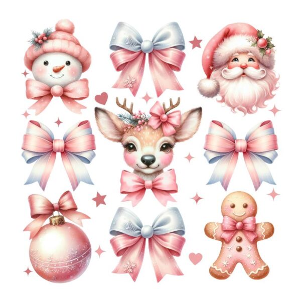 Heat transfers Iron on stickers  Chrismas winter 1349 for Tshirts Iron on Decal Patches Stickers Clothes Hat Pillows DIY Crafts