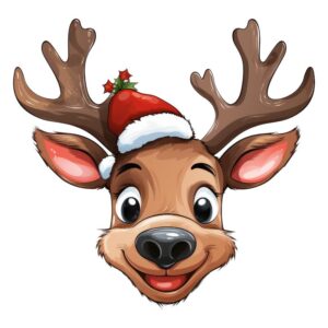 Heat transfers Iron on stickers  Chrismas winter 1362 for Tshirts Iron on Decal Patches Stickers Clothes Hat Pillows DIY Crafts