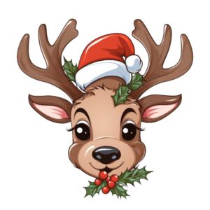 Heat transfers Iron on stickers  Chrismas winter 1364 for Tshirts Iron on Decal Patches Stickers Clothes Hat Pillows DIY Crafts