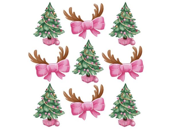 Heat transfers Iron on stickers  Chrismas winter 1370 for Tshirts Iron on Decal Patches Stickers Clothes Hat Pillows DIY Crafts