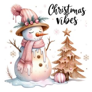 Heat transfers Iron on stickers  Chrismas winter 1372 for Tshirts Iron on Decal Patches Stickers Clothes Hat Pillows DIY Crafts