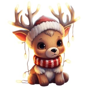 Heat transfers Iron on stickers  Chrismas winter 1427 for Tshirts Iron on Decal Patches Stickers Clothes Hat Pillows DIY Crafts