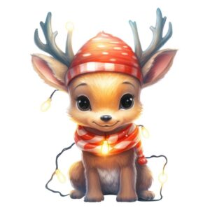 Heat transfers Iron on stickers  Chrismas winter 1428 for Tshirts Iron on Decal Patches Stickers Clothes Hat Pillows DIY Crafts