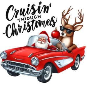 Heat transfers Iron on stickers  Chrismas winter 1445 for Tshirts Iron on Decal Patches Stickers Clothes Hat Pillows DIY Crafts