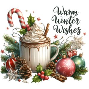 Heat transfers Iron on stickers  Chrismas winter 1453 for Tshirts Iron on Decal Patches Stickers Clothes Hat Pillows DIY Crafts