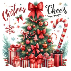 Heat transfers Iron on stickers  Chrismas winter 1461 for Tshirts Iron on Decal Patches Stickers Clothes Hat Pillows DIY Crafts