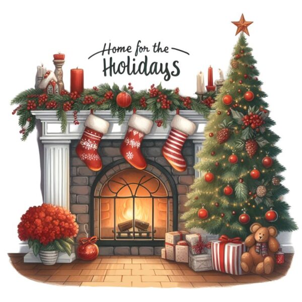 Heat transfers Iron on stickers  Chrismas winter 1463 for Tshirts Iron on Decal Patches Stickers Clothes Hat Pillows DIY Crafts