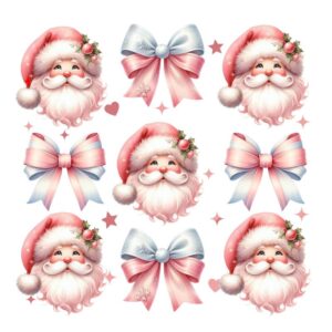 Heat transfers Iron on stickers  Chrismas winter 1610 for Tshirts Iron on Decal Patches Stickers Clothes Hat Pillows DIY Crafts
