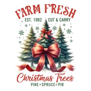 Heat transfers Iron on stickers  Chrismas winter 1697 for Tshirts Iron on Decal Patches Stickers Clothes Hat Pillows DIY Crafts