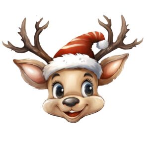 Heat transfers Iron on stickers  Chrismas winter 1727 for Tshirts Iron on Decal Patches Stickers Clothes Hat Pillows DIY Crafts