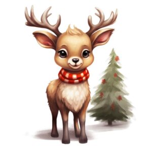 Heat transfers Iron on stickers  Chrismas winter 1732 for Tshirts Iron on Decal Patches Stickers Clothes Hat Pillows DIY Crafts