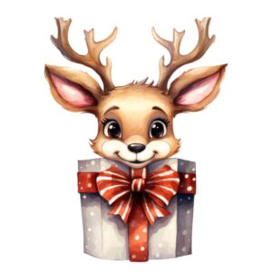 Heat transfers Iron on stickers  Chrismas winter 1733 for Tshirts Iron on Decal Patches Stickers Clothes Hat Pillows DIY Crafts