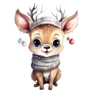 Heat transfers Iron on stickers  Chrismas winter 1735 for Tshirts Iron on Decal Patches Stickers Clothes Hat Pillows DIY Crafts