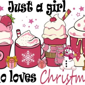 Heat transfers Iron on stickers  Chrismas winter 1747 for Tshirts Iron on Decal Patches Stickers Clothes Hat Pillows DIY Crafts