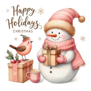 Heat transfers Iron on stickers  Chrismas winter 1751 for Tshirts Iron on Decal Patches Stickers Clothes Hat Pillows DIY Crafts