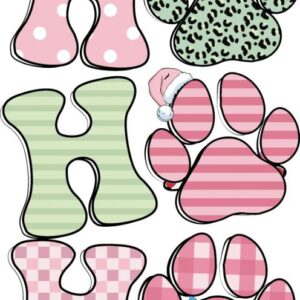 Heat transfers Iron on stickers  Chrismas winter 1754 for Tshirts Iron on Decal Patches Stickers Clothes Hat Pillows DIY Crafts