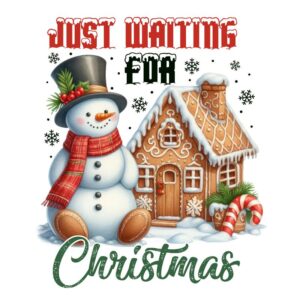 Heat transfers Iron on stickers  Chrismas winter 1772 for Tshirts Iron on Decal Patches Stickers Clothes Hat Pillows DIY Crafts