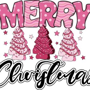 Heat transfers Iron on stickers  Chrismas winter 1806 for Tshirts Iron on Decal Patches Stickers Clothes Hat Pillows DIY Crafts