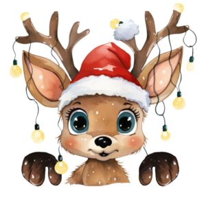 Heat transfers Iron on stickers  Chrismas winter 1854 for Tshirts Iron on Decal Patches Stickers Clothes Hat Pillows DIY Crafts