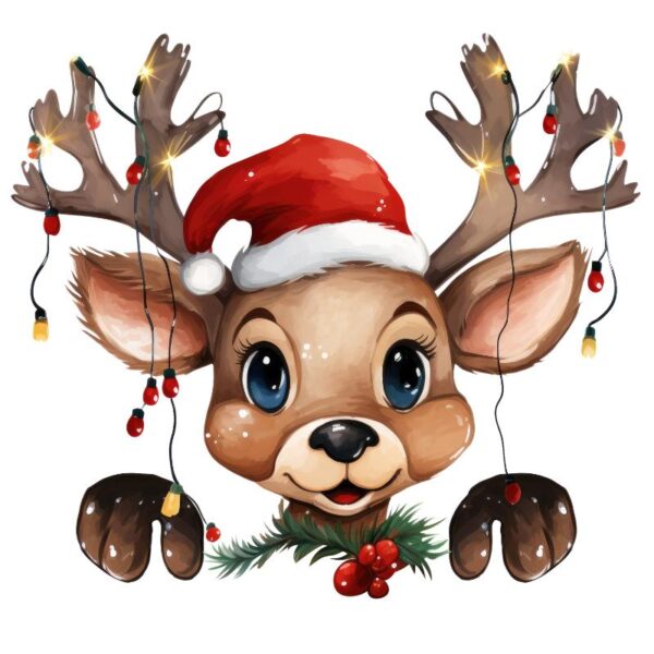 Heat transfers Iron on stickers  Chrismas winter 1859 for Tshirts Iron on Decal Patches Stickers Clothes Hat Pillows DIY Crafts