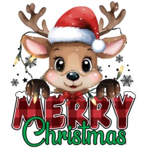 Heat transfers Iron on stickers  Chrismas winter 1860 for Tshirts Iron on Decal Patches Stickers Clothes Hat Pillows DIY Crafts