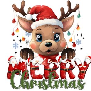 Heat transfers Iron on stickers  Chrismas winter 1862 for Tshirts Iron on Decal Patches Stickers Clothes Hat Pillows DIY Crafts