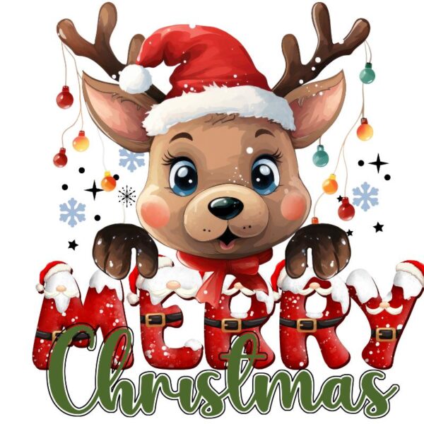 Heat transfers Iron on stickers  Chrismas winter 1862 for Tshirts Iron on Decal Patches Stickers Clothes Hat Pillows DIY Crafts