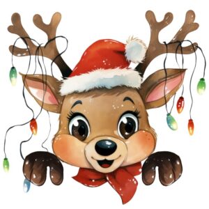 Heat transfers Iron on stickers  Chrismas winter 1865 for Tshirts Iron on Decal Patches Stickers Clothes Hat Pillows DIY Crafts