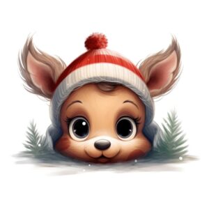 Heat transfers Iron on stickers  Chrismas winter 1875 for Tshirts Iron on Decal Patches Stickers Clothes Hat Pillows DIY Crafts